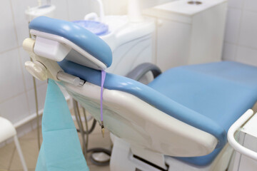 dental chair in the clinic	
