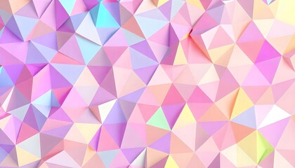 Colorful geometric prism pattern 3D background, Wallpaper