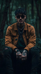 Obraz premium Modern Elegance: Male Models Redefining Style and Sophistication