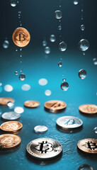 Bitcoin investment in the digital asset and cryptocurrency market.