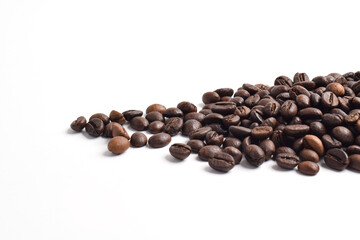 Coffee beans background.