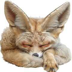 Fototapeta premium fox vulpes White Background 
