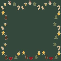 christmas holiday, decoration, set, tree, gift, winter, xmas, illustration, snowman, bell, celebration, santa, symbol, ornament, star, new year, design, snowflake