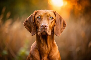 Hungarian Vizsla Dog Photos: Stunning Images, Rule of Thirds Composition