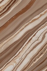 A smooth mocha mousse marble texture with intricate veins of beige and light brown, polished to perfection