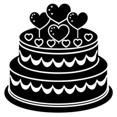 chocolate cake with cherry