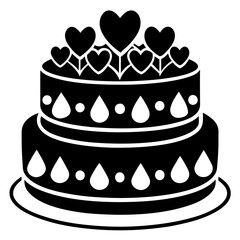 chocolate cake with cherry