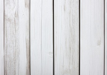 Obraz premium Whitewashed Wooden Planks Background Texture