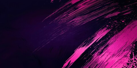 Purple background with pink brush strokes