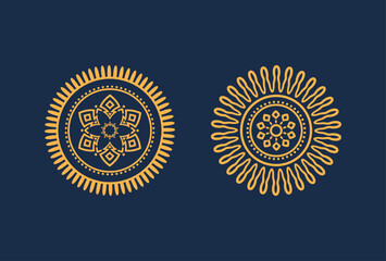 Beautiful mandala design and background 