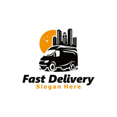 Faster car Logo Template vector illustration design