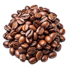 Obraz premium A pile of coffee beans