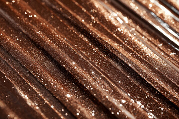 Golden glitter stripes with shimmering metallic surface