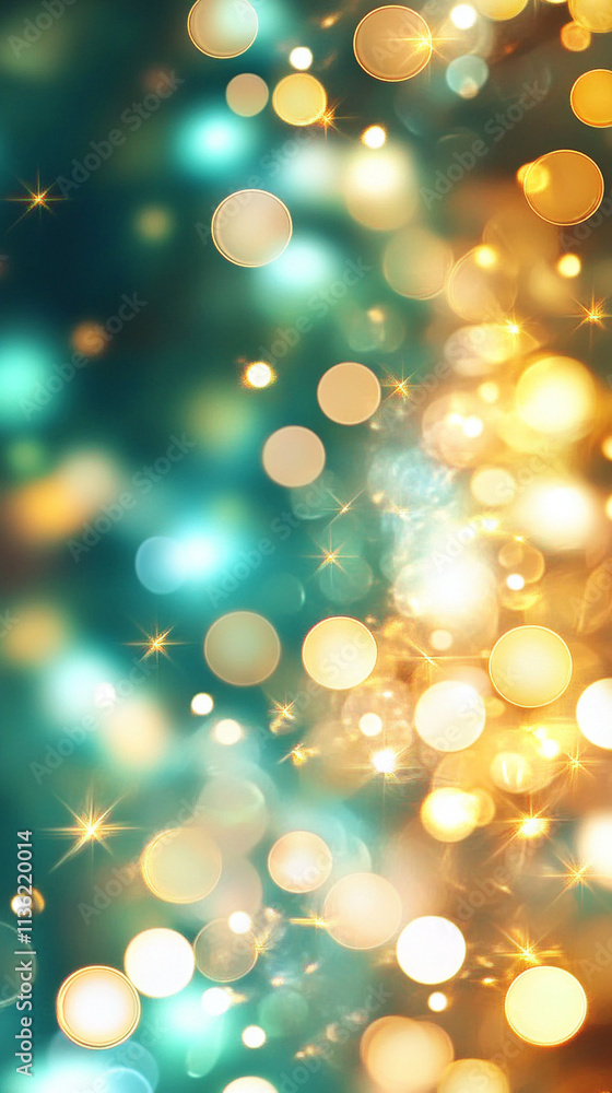 Poster abstract illustration of light flowing on a soft light background, creating a smooth and calming vis