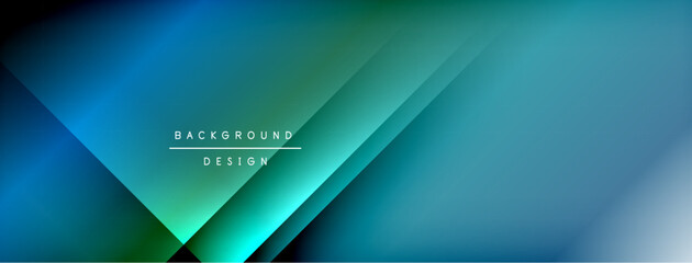 Colorful gradient with lines made of shadow and light. Creative background