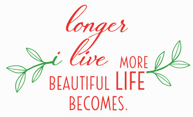 White Background T-Shirt with Motivational Art and Typography, Art & Illustration