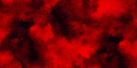 seamless red watercolor artist Mural wallpaper texture with stains, grainy and grunge red watercolor vector art background, Modern abstract red texture, Red smoke grunge texture on black background.