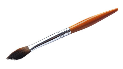 Fototapeta premium Precision Paintbrush for Art & Craft - Isolated on White Background