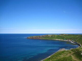 礼文島　岬めぐりコースの風景(スコトン)