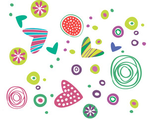 Seamless pattern. Abstract illustration.. Background. Illustration. Flyer background design, advertising background, fabric, clothing, texture, textile pattern