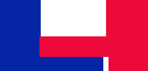 France creative background flag abstract backdrop, blue red white