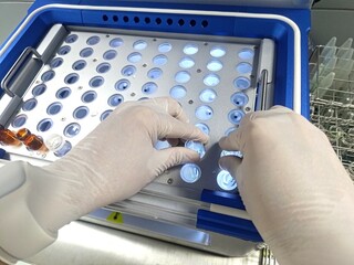 Laboratory in struments nitrogen evaporators 