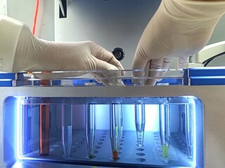 Laboratory in struments nitrogen evaporators 