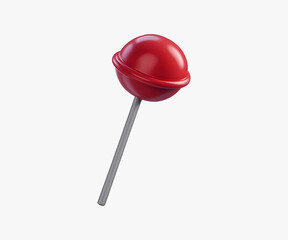 Candy Lollipop 3D Illustration