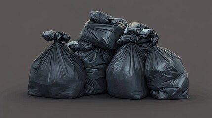 Mountains of Waste: A Visual Representation of Consumerism's Impact on Our Environment