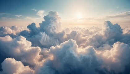 Fototapeta premium Sky Clouds Majestic Calm Tranquil Nature Environment Atmosphere Weather