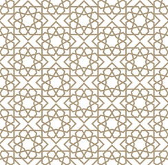 Islamic geometric vector design, Arabic Oriental graphic, Arabesque Pattern, Arabic Ornament