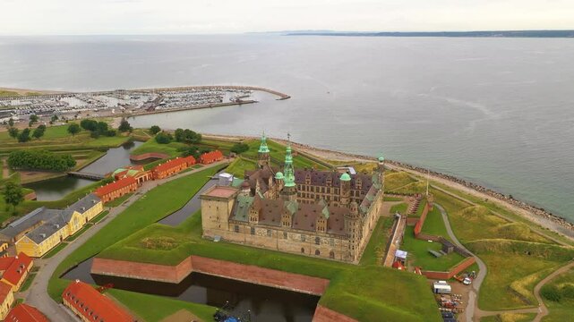 Kronborg Castle in Denmark 