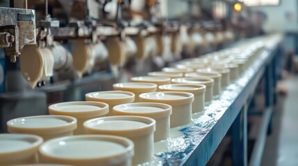 Obraz premium High-quality latex production in Vietnam, focusing on premium-grade natural rubber