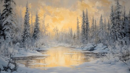 Winter forest