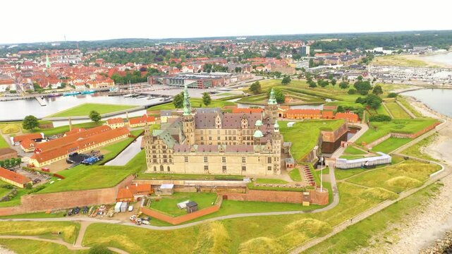 A stunning Kronborg Castle in Denmark
