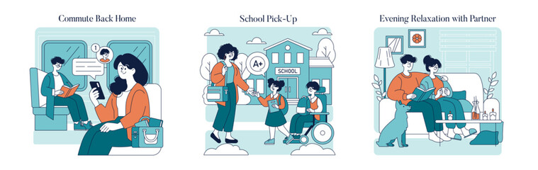 Caring Moments Engaging Families in Daily Life Activities for Building Connections