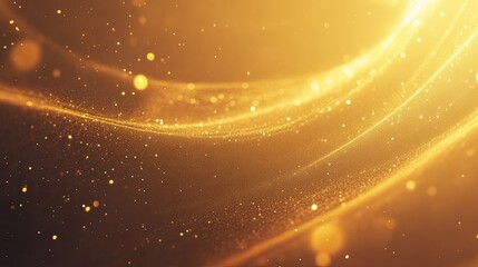 Golden glow light abstract luxurious background
