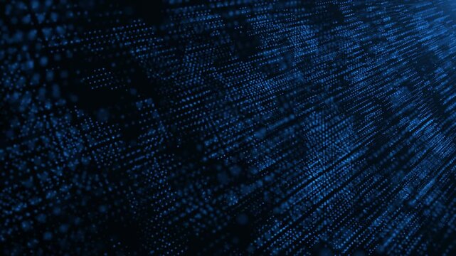 binary code background animation