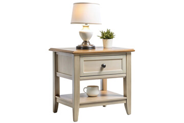 Nightstands complete your cozy bedroom space