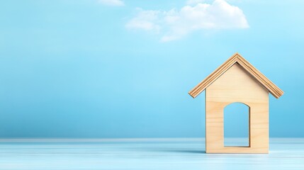 Modern construction framing showcases craftsmanship against a vibrant blue sky, offering a glimpse into the future of home building