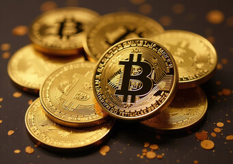 golden bitcoins new virtual forms digital currency used transactions online