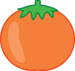 simple tomato illustration