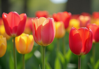 tulips bring color spring gardens digital coins like bitcoin circulate