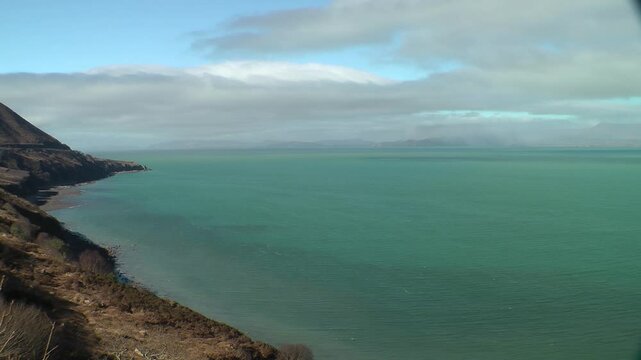 The cliffs in County Kerry on the Wild Atlantic Way, Ireland