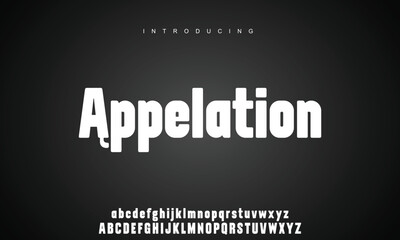 Creative font. Modern abstract digital tech font. Logo creative font, type, technology, movie, digital, music, movie. Fonts and illustration in vector format.