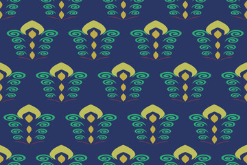 seamless pattern with monsters
