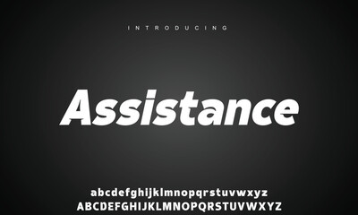 Creative font. Modern abstract digital tech font. Logo creative font, type, technology, movie, digital, music, movie. Fonts and illustration in vector format.