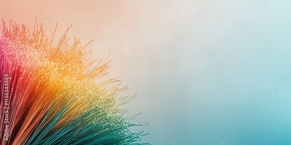 Poster colorful abstract background with soft textures and light effects
