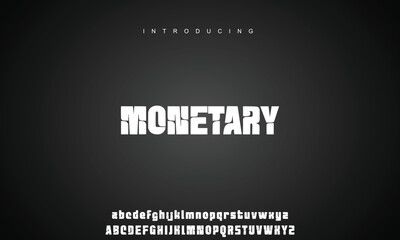 Creative font. Modern abstract digital tech font. Logo creative font, type, technology, movie, digital, music, movie. Fonts and illustration in vector format.