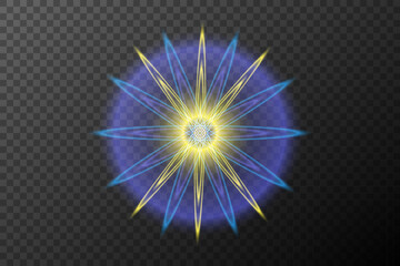 light effect isolated flare explosion shiny dust line solar flare star spark neon light holidays festival, vector element
blue yellow